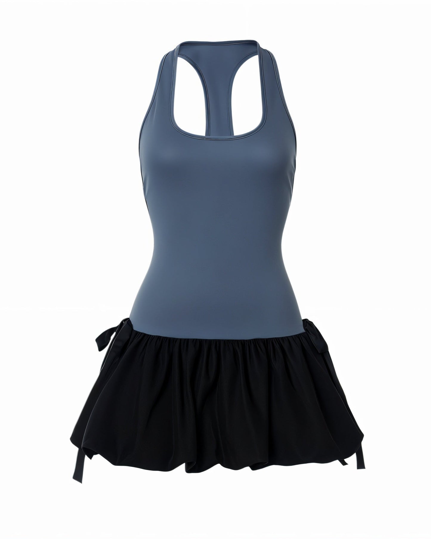 NEW Tank Top Bubble Hem Mini Dress